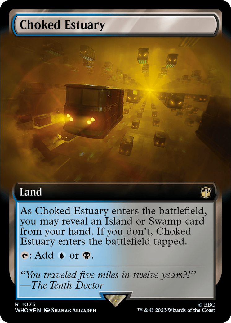 Choked Estuary (WHO-1075) [Doctor Who]: (Extended Art) Foil