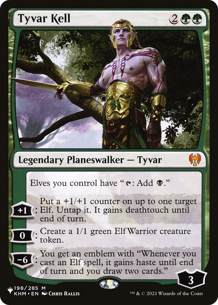 Tyvar Kell (LIST-KHM-198) [The List]