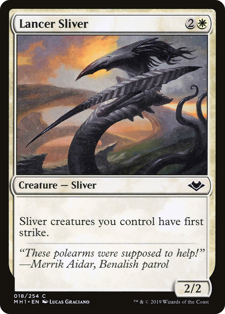 Lancer Sliver (MH1-018) [Modern Horizons]