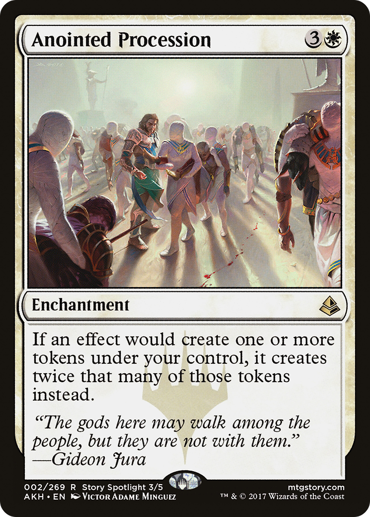 Anointed Procession (AKH-002) [Amonkhet] Foil