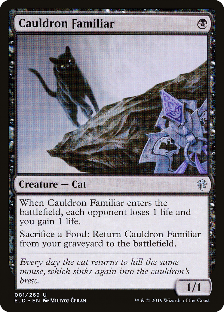 Cauldron Familiar (ELD-081) [Throne of Eldraine]