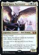 Falco Spara, Pactweaver (PRE-186) [Streets of New Capenna Promos] Foil