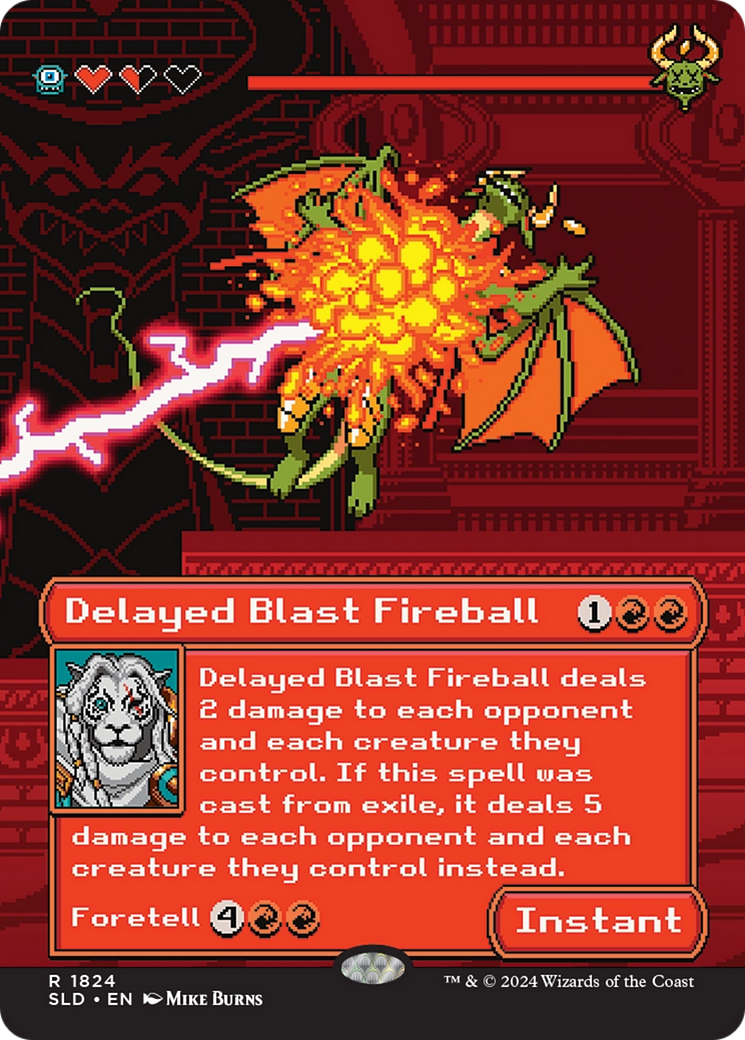Delayed Blast Fireball (SLD-1824) [Secret Lair Drop]