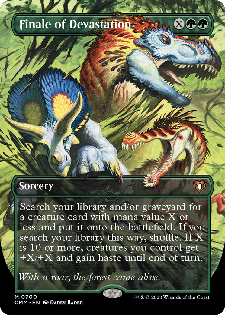 Finale of Devastation (CMM-700) [Commander Masters] (Borderless)