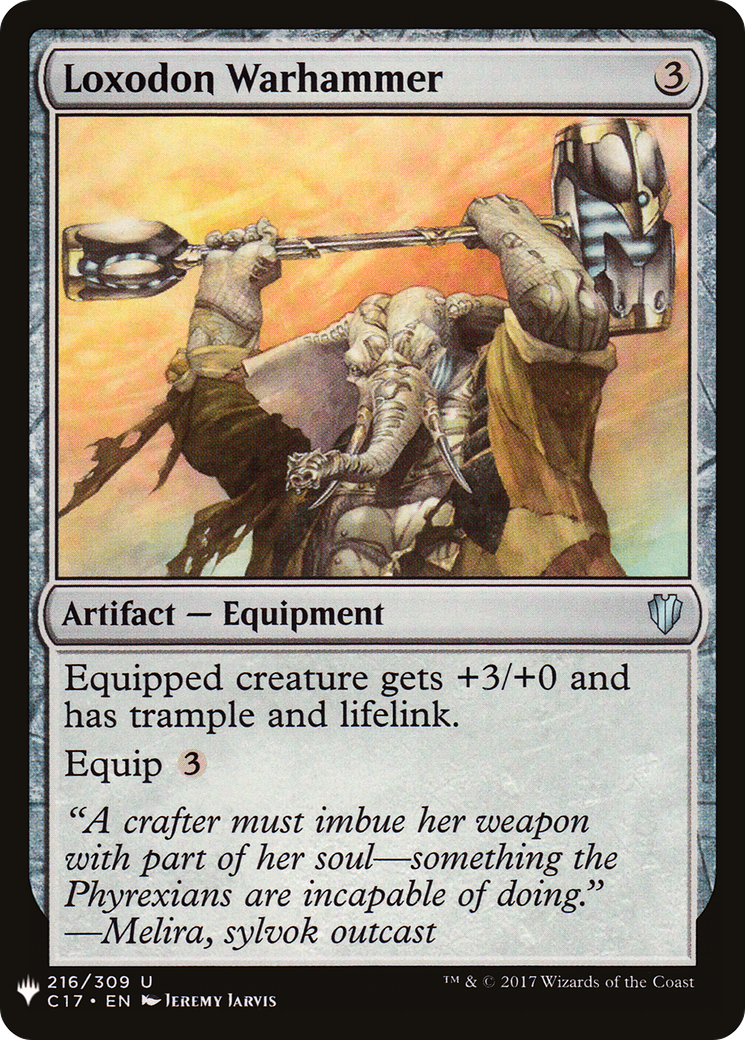 Loxodon Warhammer (LIST-C17-216) [The List]