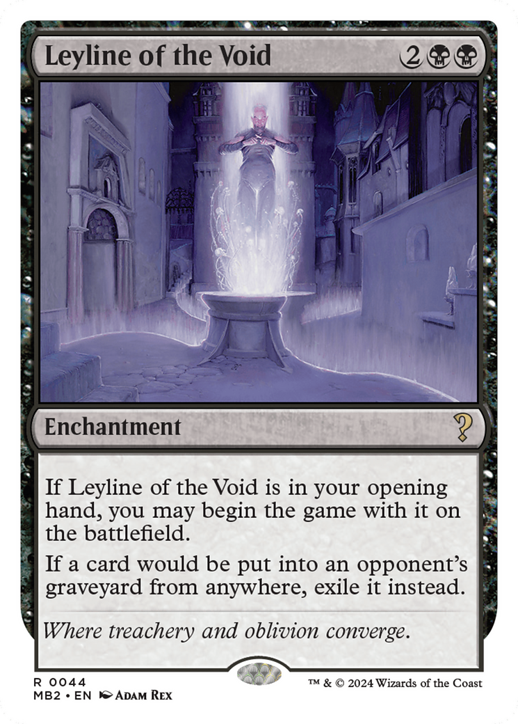 Leyline of the Void (MB2-044) [Mystery Booster 2]