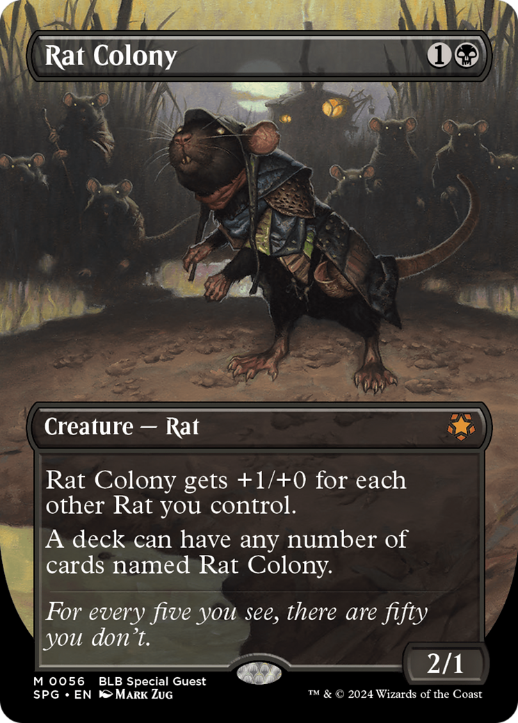 Rat Colony (SPG-056) [Special Guests] (Borderless) Foil