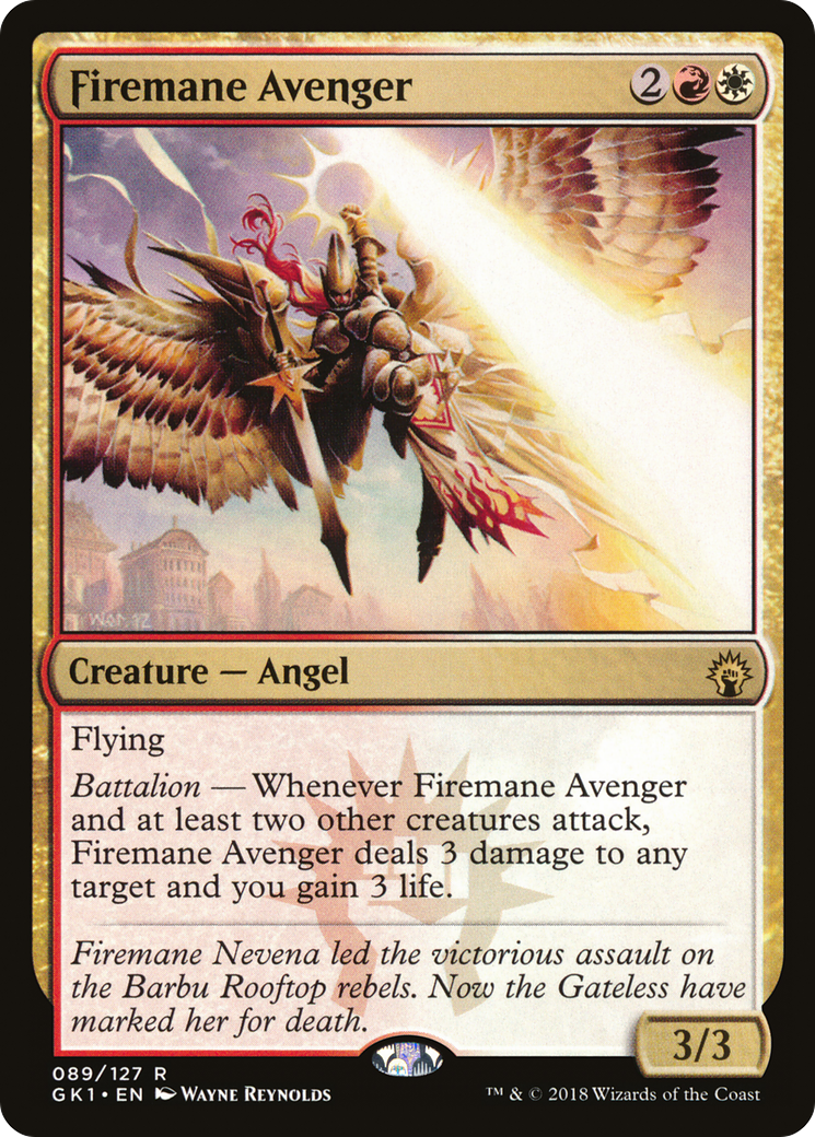Firemane Avenger (GR1-089) [GRN Guild Kit]