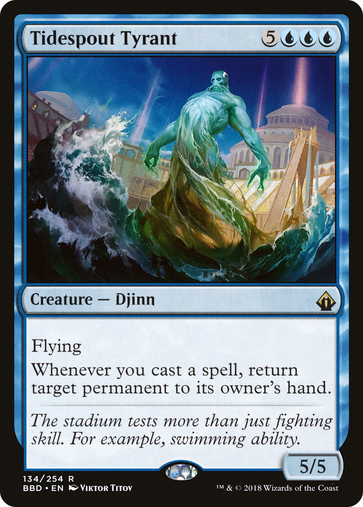 Tidespout Tyrant (BBD-134) [Battlebond] Foil