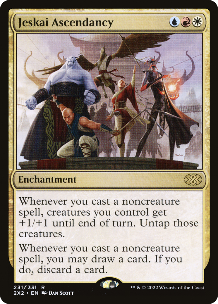 Jeskai Ascendancy (2X2-231) [Double Masters 2022] Foil