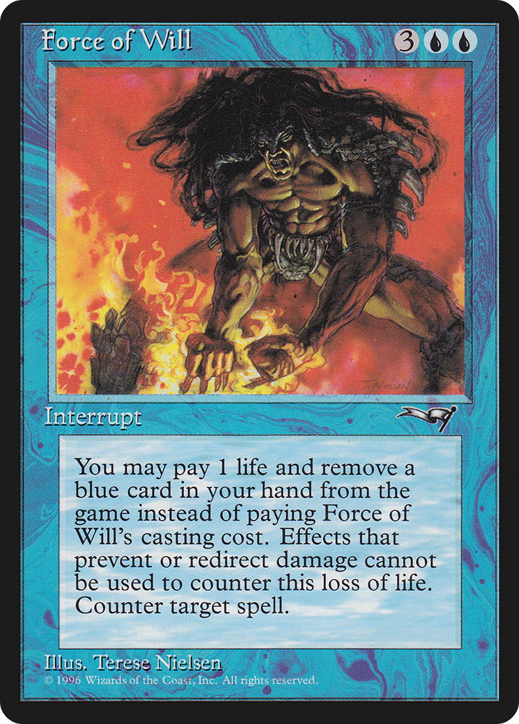 Force of Will (ALL-042) [Alliances]