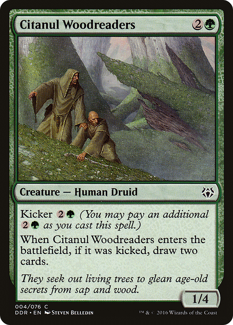 Citanul Woodreaders (DDR-004) [Duel Decks: Nissa vs. Ob Nixilis]