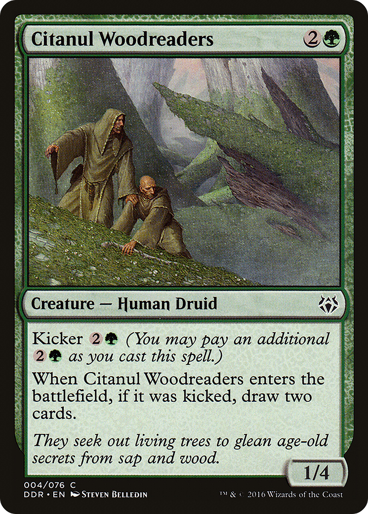 Citanul Woodreaders (DDR-004) [Duel Decks: Nissa vs. Ob Nixilis]