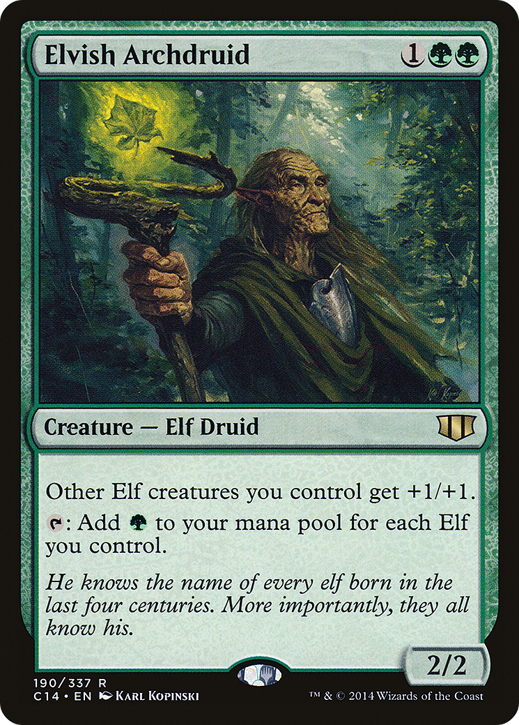 Elvish Archdruid (C14-190) [Commander 2014]