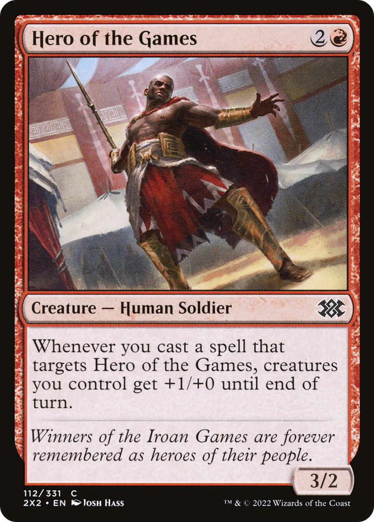 Hero of the Games (2X2-112) [Double Masters 2022] Foil