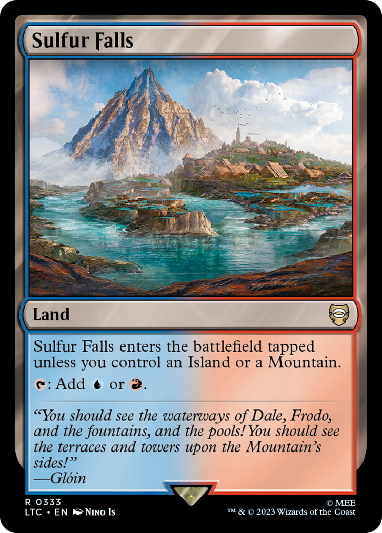 Sulfur Falls (LTC-333) [Tales of Middle-earth Commander]