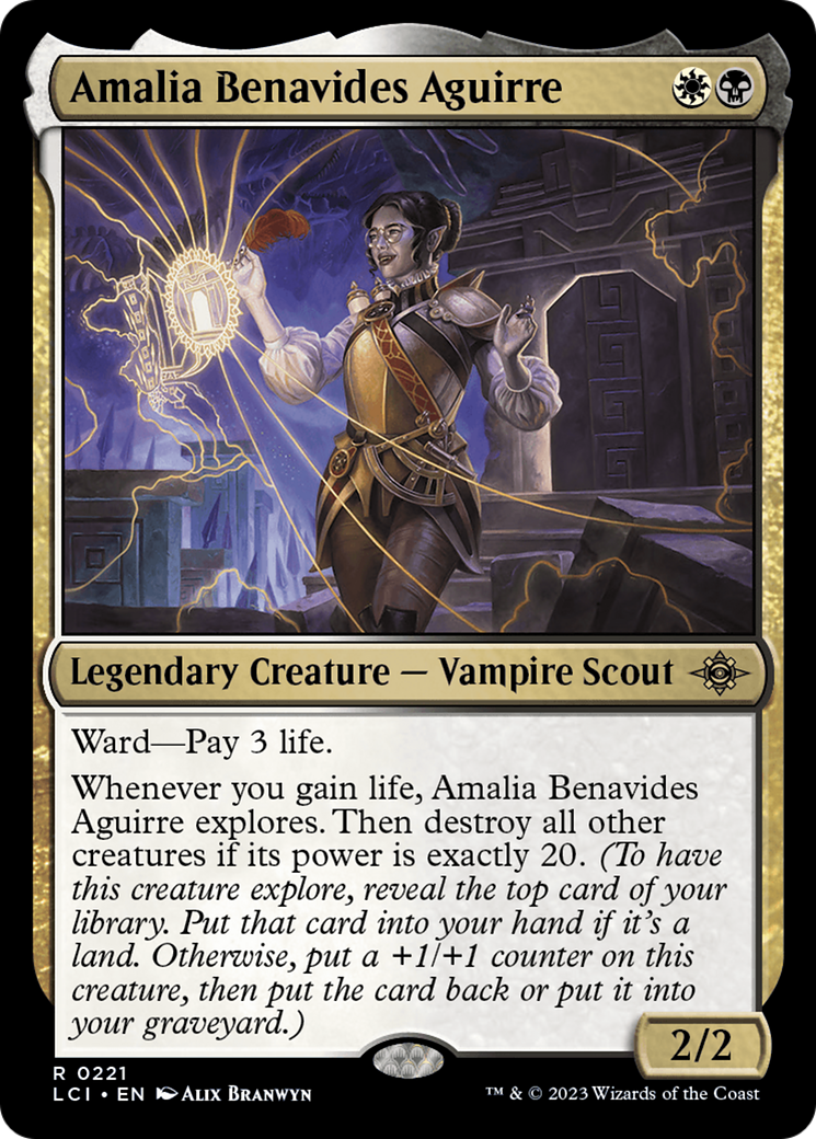Amalia Benavides Aguirre (LCI-221) [The Lost Caverns of Ixalan]
