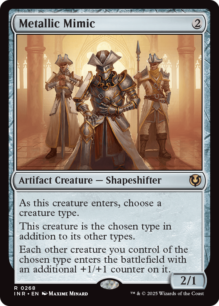 Metallic Mimic (INR-268) [Innistrad Remastered] Foil