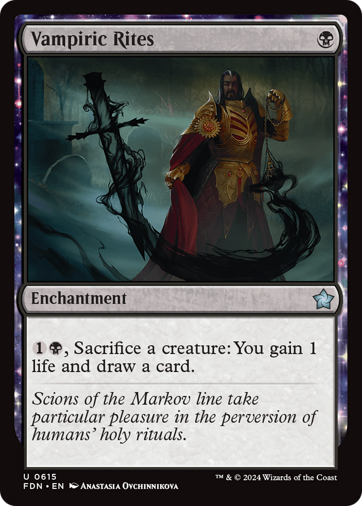 Vampiric Rites (FDN-615) [Foundations]