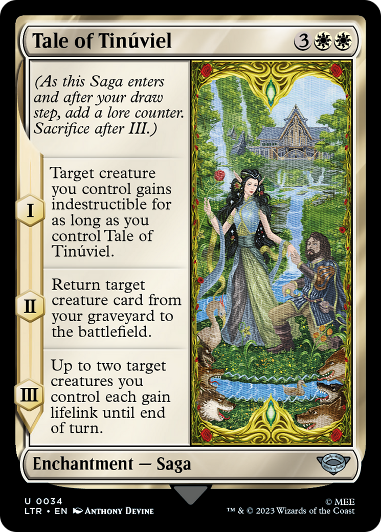 Tale of Tinúviel (LTR-034) [The Lord of the Rings: Tales of Middle-earth] Foil