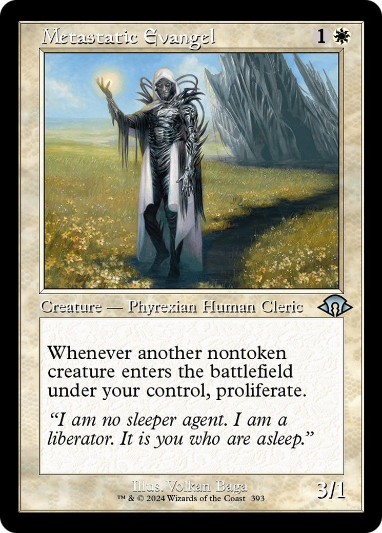 Metastatic Evangel (MH3-393) [Modern Horizons 3] Foil