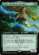 Nissa, Worldsoul Speaker (DRC-029) [Commander: Aetherdrift]: (Extended Art)