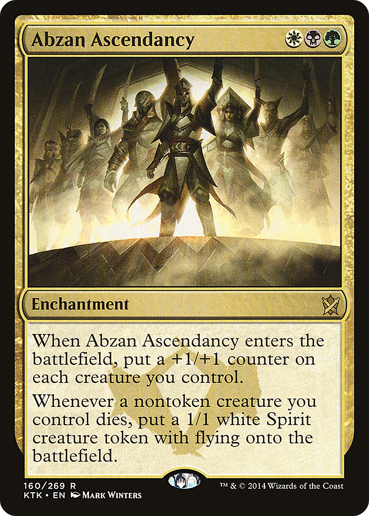 Abzan Ascendancy (KTK-160) [Khans of Tarkir]