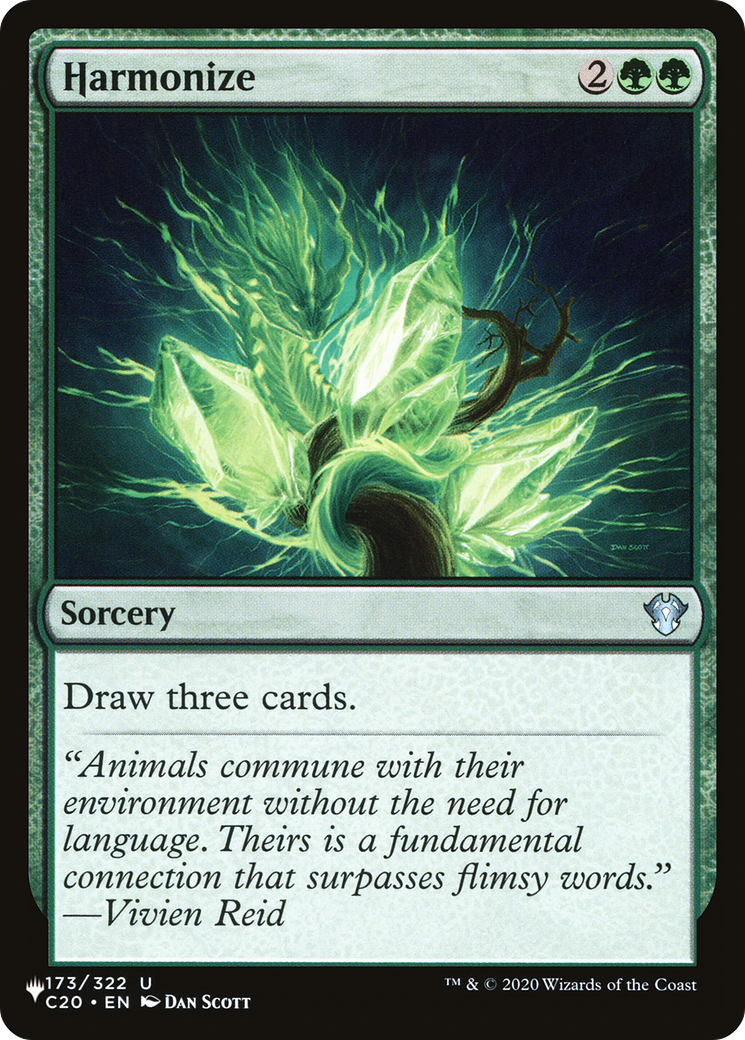 Harmonize (LIST-C20-173) [The List]