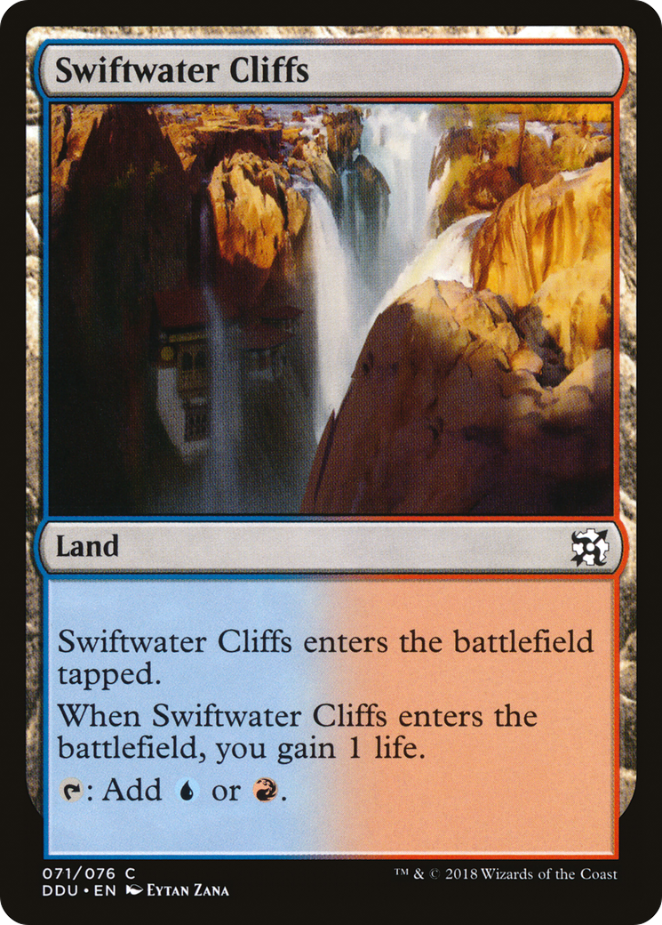 Swiftwater Cliffs (DDU-071) [Duel Decks: Elves vs. Inventors]