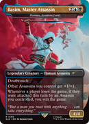 Ramses, Assassin Lord (SLD-1560) [Secret Lair Drop] / Basim, Master Assassin (Borderless) Foil