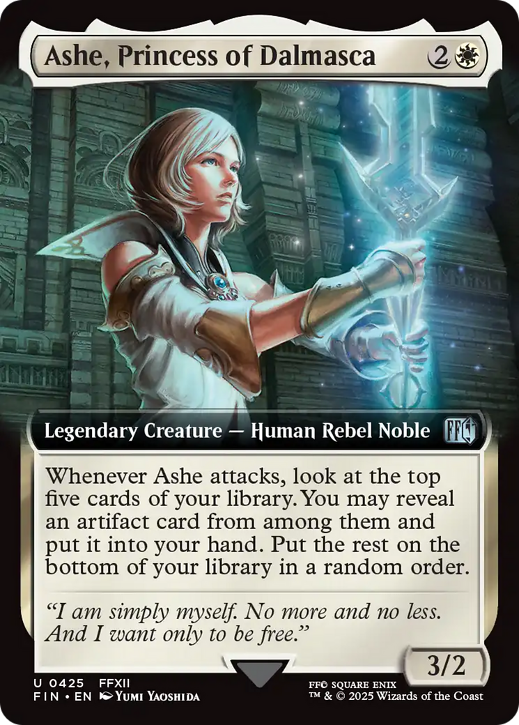 Ashe, Princess of Dalmasca (Extended Art) (FIN-425) [FINAL FANTASY]: (Extended Art) Foil