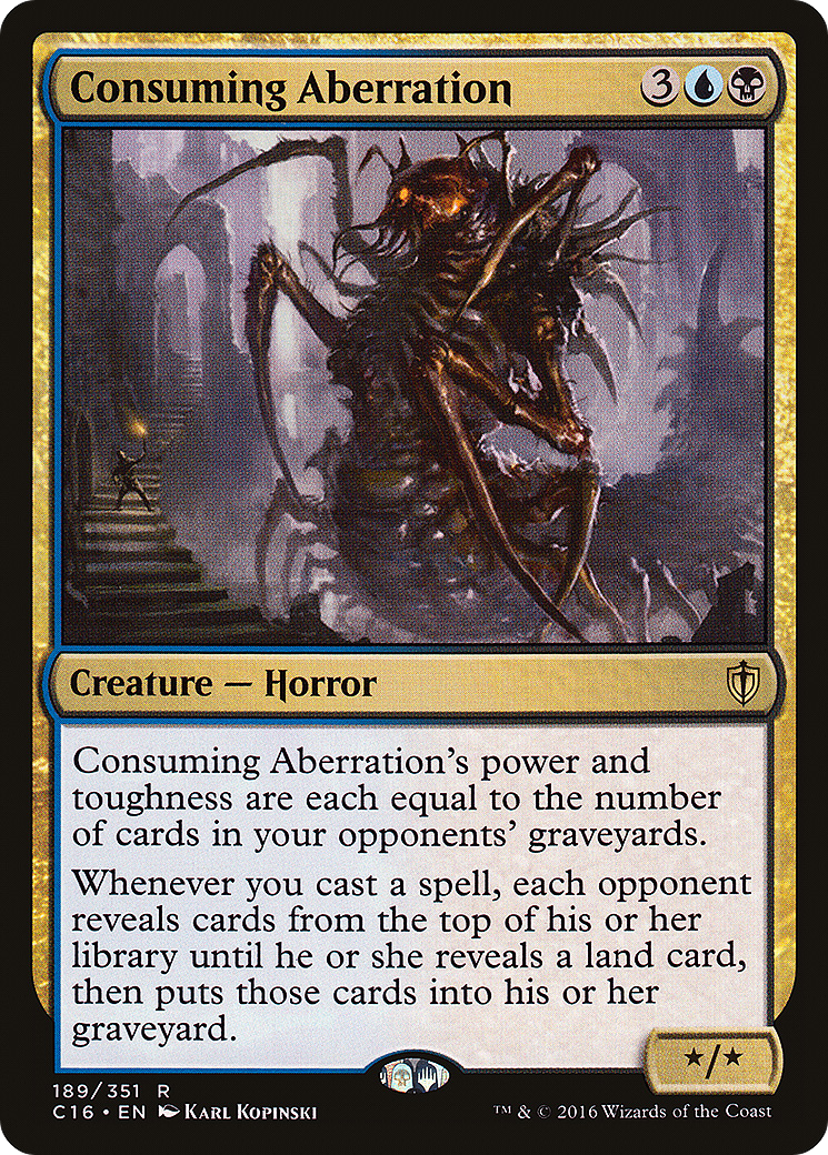 Consuming Aberration (C16-189) [Commander 2016]