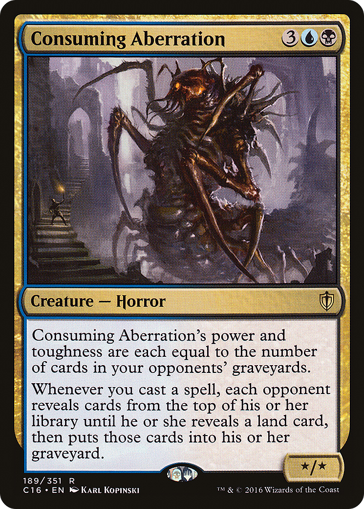 Consuming Aberration (C16-189) [Commander 2016]