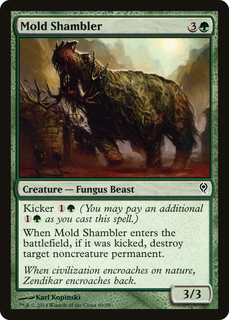 Mold Shambler (DDM-060) [Duel Decks: Jace vs. Vraska]