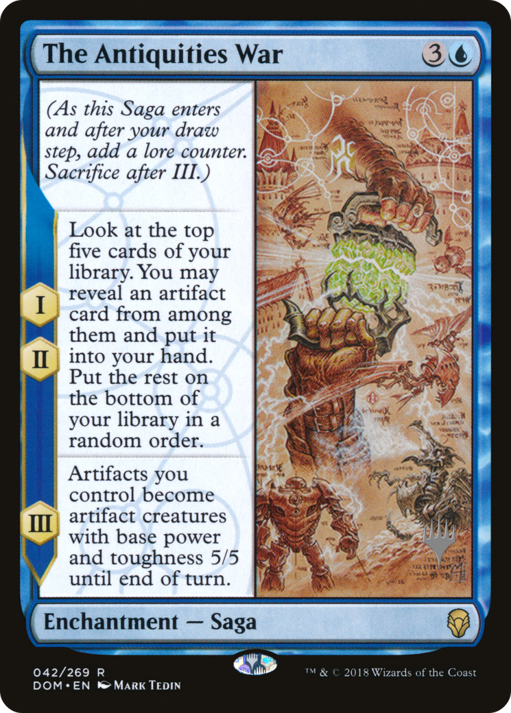 The Antiquities War (PPM20-42P) [Promo Pack: Dominaria Promos]