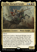 Arthur, Marigold Knight (BLC-005) [Bloomburrow Commander] Foil