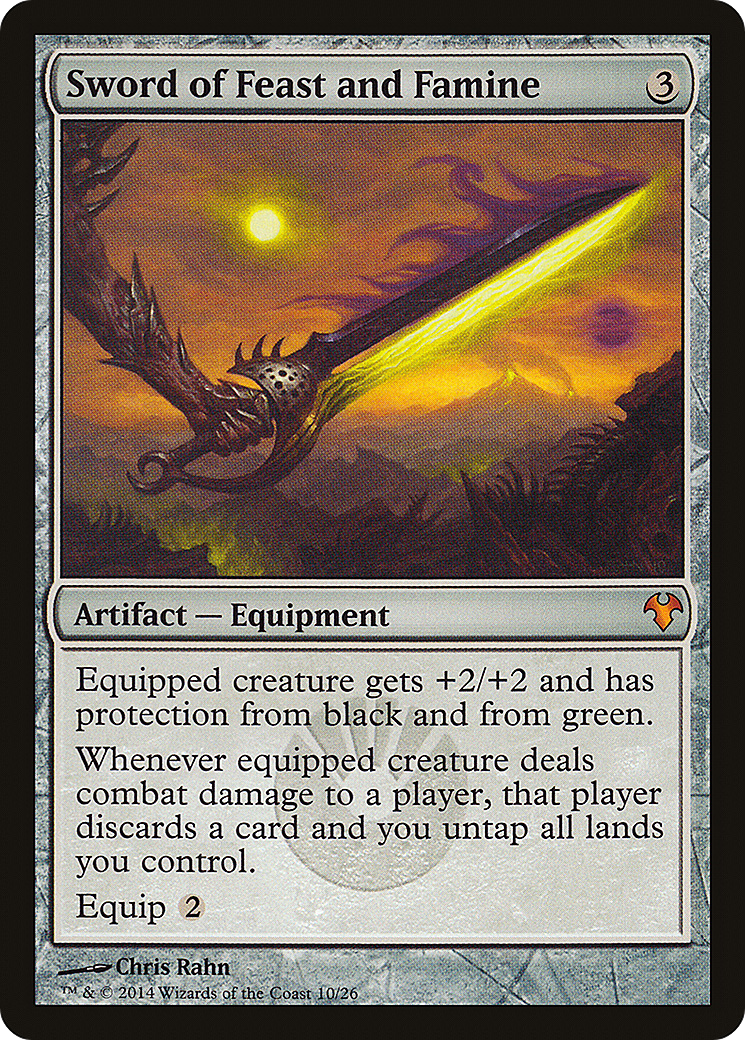 Sword of Feast and Famine (MD1-010) [Modern Event Deck 2014]