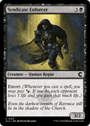 Syndicate Enforcer (CLU-123) [Ravnica: Clue Edition]