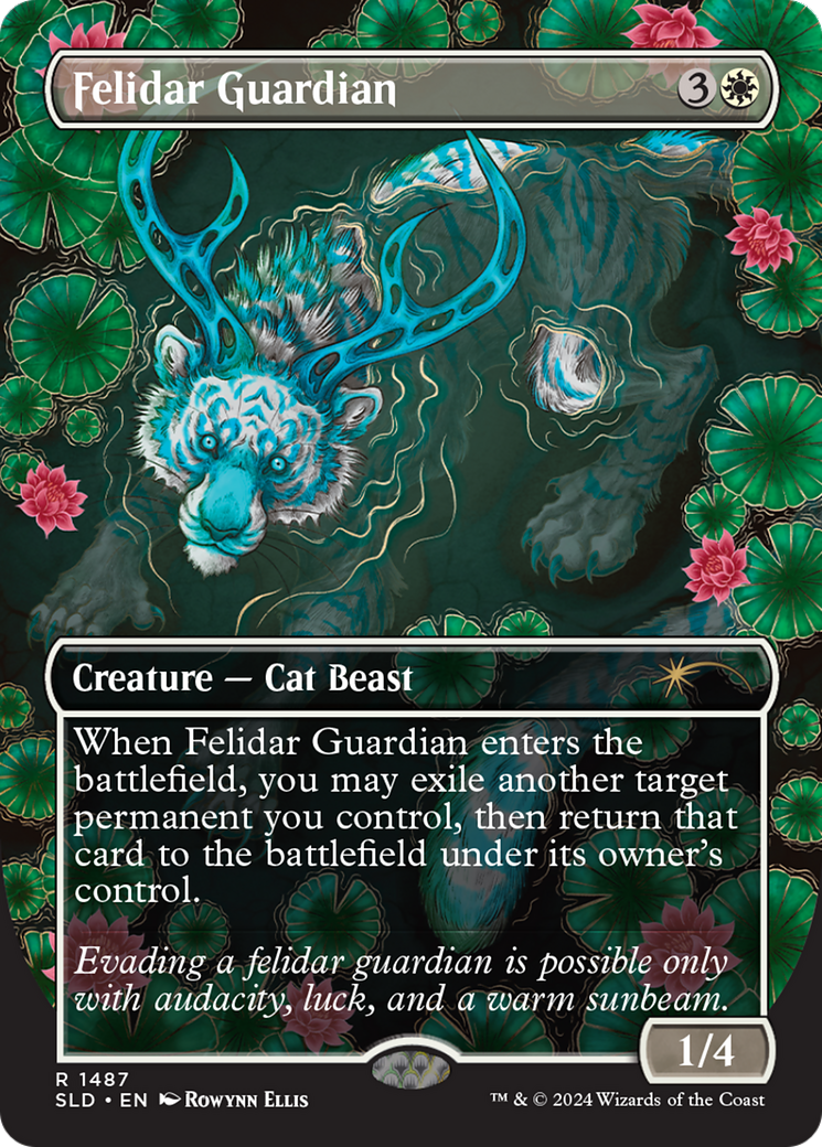 Felidar Guardian (SLD-1487) [Secret Lair Drop] (Borderless)