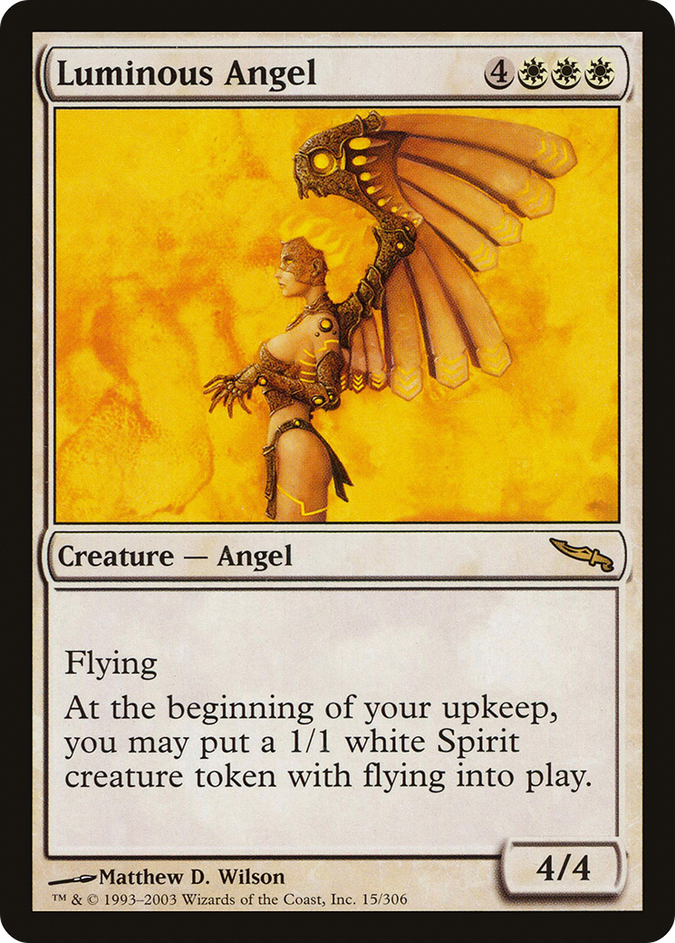 Luminous Angel (MRD-015) [Mirrodin]