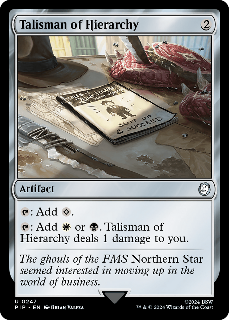 Talisman of Hierarchy (PIP-247) [Fallout] Foil