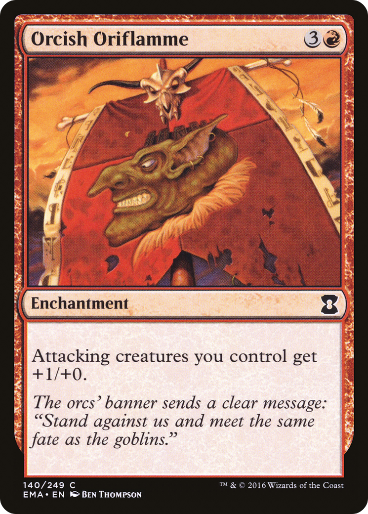 Orcish Oriflamme (EMA-140) [Eternal Masters] Foil