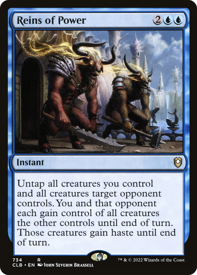 Reins of Power (CLB-734) [Commander Legends: Battle for Baldur's Gate]
