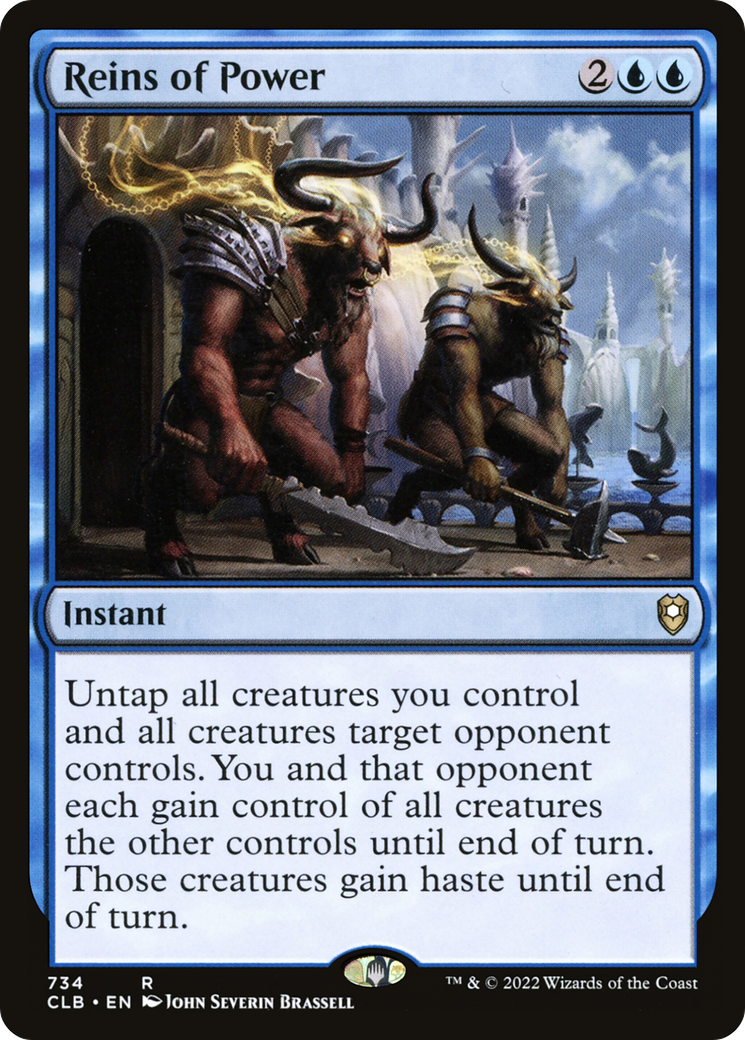 Reins of Power (CLB-734) [Commander Legends: Battle for Baldur's Gate]