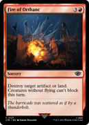 Fire of Orthanc (LTR-127) [The Lord of the Rings: Tales of Middle-earth] Foil