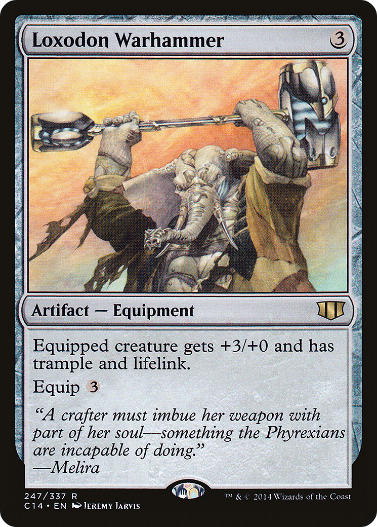 Loxodon Warhammer (C14-247) [Commander 2014]