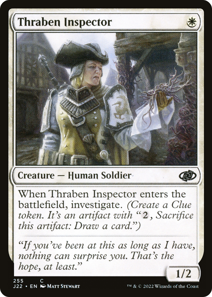 Thraben Inspector (J22-255) [Jumpstart 2022]