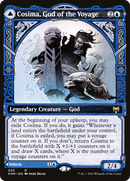 Cosima, God of the Voyage // The Omenkeel (KHM-303) [Kaldheim]: (Showcase) Foil