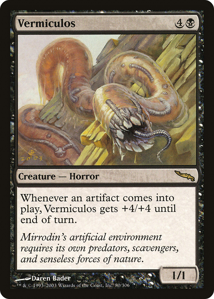 Vermiculos (MRD-080) [Mirrodin]