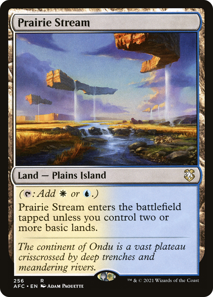 Prairie Stream (AFC-256) [Forgotten Realms Commander]